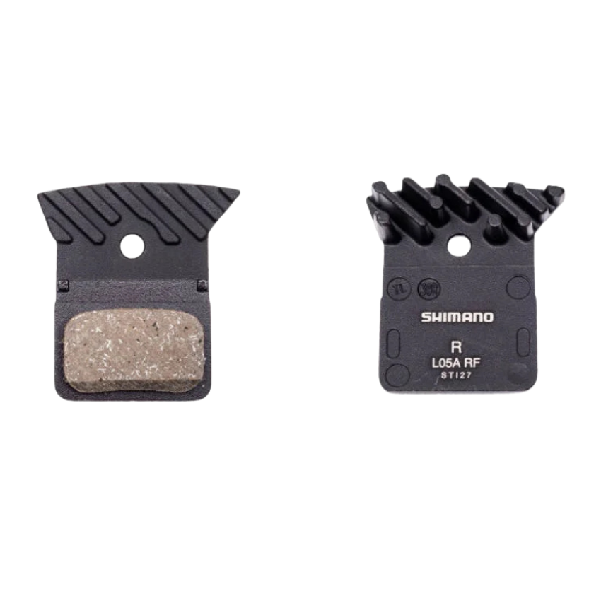SHIMANO BRAKE PADS L05A-RF RESIN WITH COOLING FINS