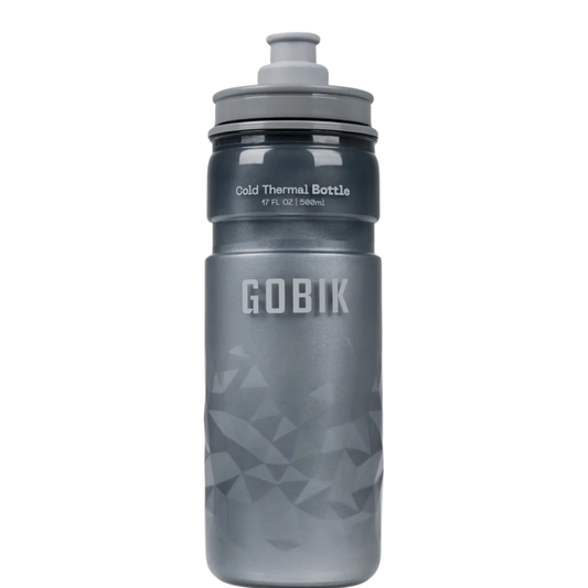 Gobik Thermal Water Bottle Ice Fly Shaded 500cc showing its ergonomic squeezable thermal core and gradient colorway - Epic Sports Kenya