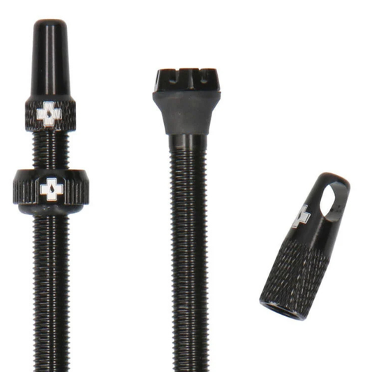 MUC-OFF TUBELESS VALVE SET V2 BLACK