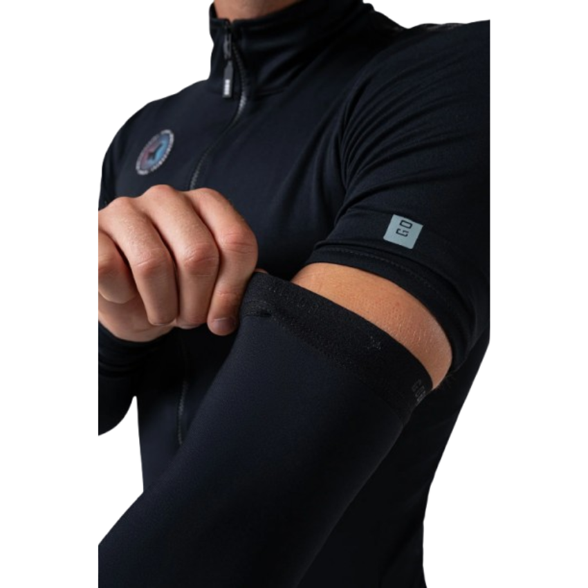 Gobik Kaba 2.0 Unisex Thermal Arm Warmers - Pitch Black