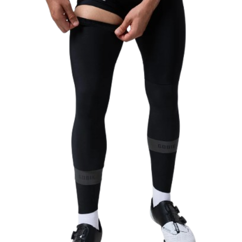 Gobik Kaba 2.0 Unisex Thermal Knee Warmers - Pitch Black
