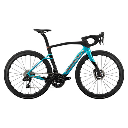 Pinarello New Dogma X Shimano Dura-Ace Di2 PM Carbon Endurance Road Bike – AQUA VEIL – Princeton Grit 4540 X – side