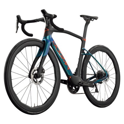 Pinarello New Dogma X Shimano Dura-Ace Di2 PM Carbon Endurance Road Bike – JADE ECLIPSE – Princeton Grit 4540 X – front three quarter