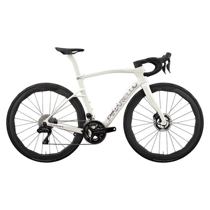 Pinarello New Dogma X Shimano Dura-Ace Di2 PM Carbon Endurance Road Bike – MOONLIGHT FROST – Princeton Grit 4540 X – side