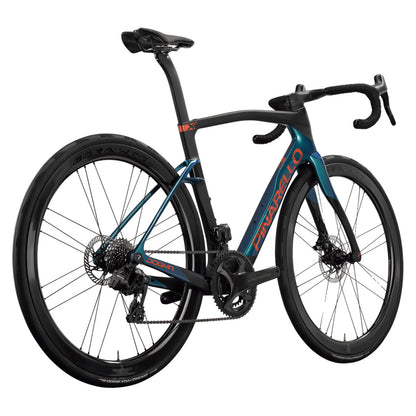 Pinarello New Dogma X Campagnolo Super Record 13 Carbon Endurance Road Bike – JADE ECLIPSE – Campagnolo Bora WTO 45 X – rear three quarter