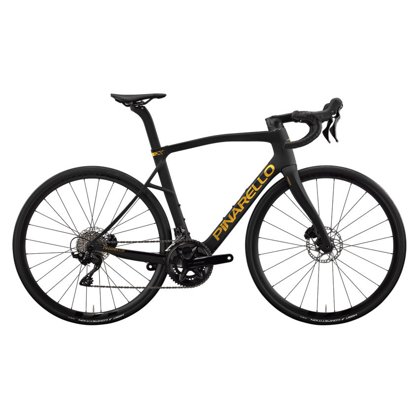 Pinarello New X1 Shimano 105 Carbon Endurance Road Bike – RACING BLACK – MOST Fast 27 DB Alu X – side