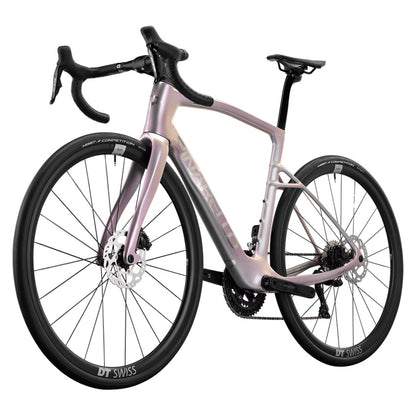 Pinarello New X3 Shimano 105 Di2 Carbon Endurance Road Bike – INTERSTALLAR ALLOY – DT Swiss A1800 X – front three quarter