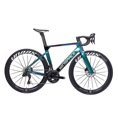 Winspace M6 105 Mechanical Carbon Road Bike – Emerald Lake
