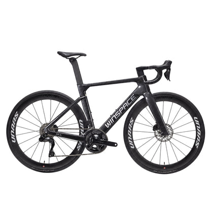 Winspace M6 105 Mechanical Carbon Road Bike – Frost Black