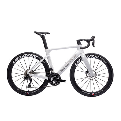 Winspace M6 105 Mechanical Carbon Road Bike – Frost White