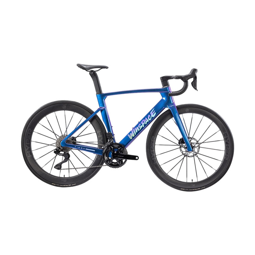 Winspace T1550 Gen2 Ultegra Di2 Carbon Road Bike – Retro Blue