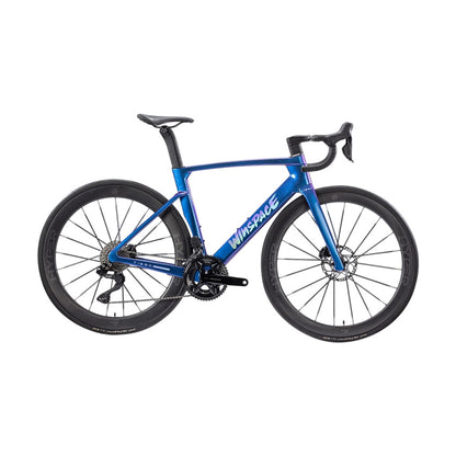 Winspace T1550 Gen2 Ultegra Di2 Carbon Road Bike – Retro Blue