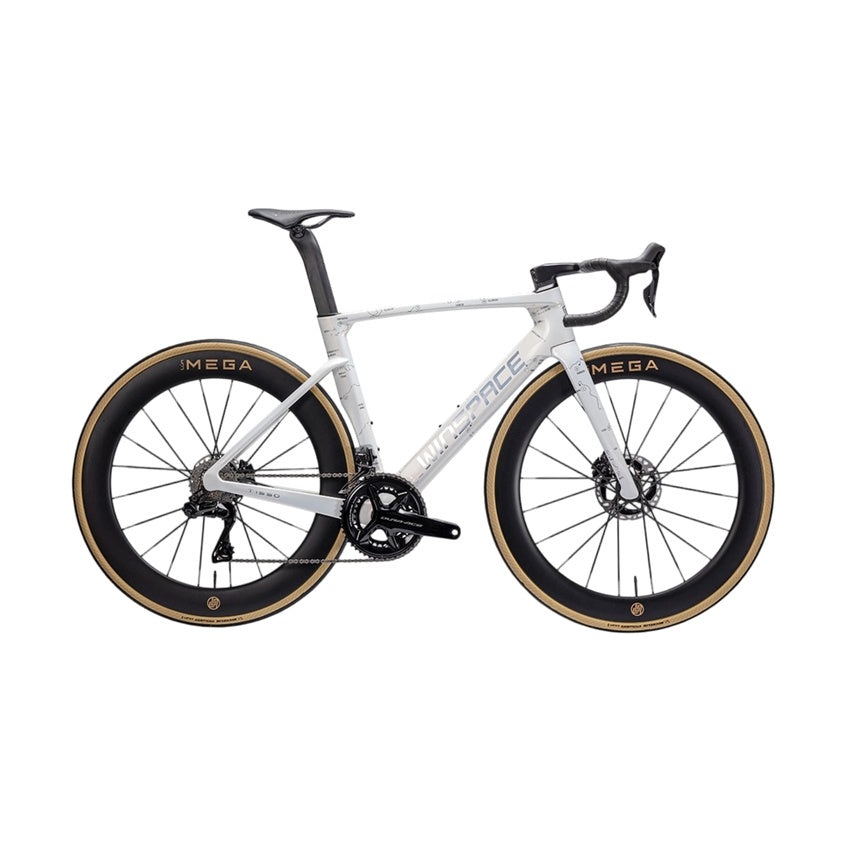 Winspace T1550 Gen2 Ultegra Di2 Carbon Road Bike – Sliver&White