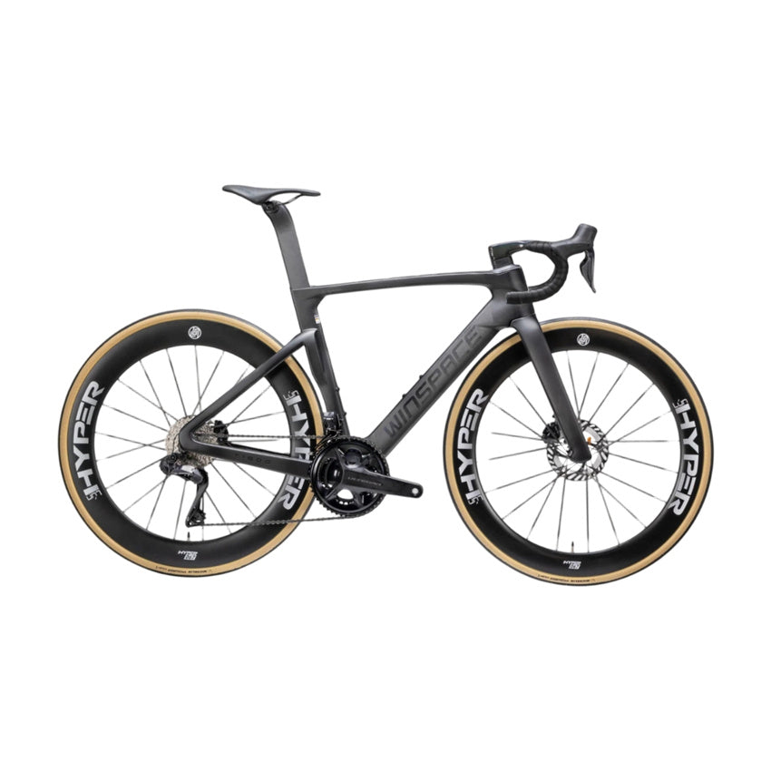 Winspace T1600 Dura-Ace Di2 Carbon Road Bike – Carbon Black