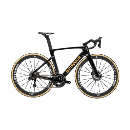 Winspace T1600 Ultra Dura-Ace Di2 Carbon Road Bike – Obsidian Gold