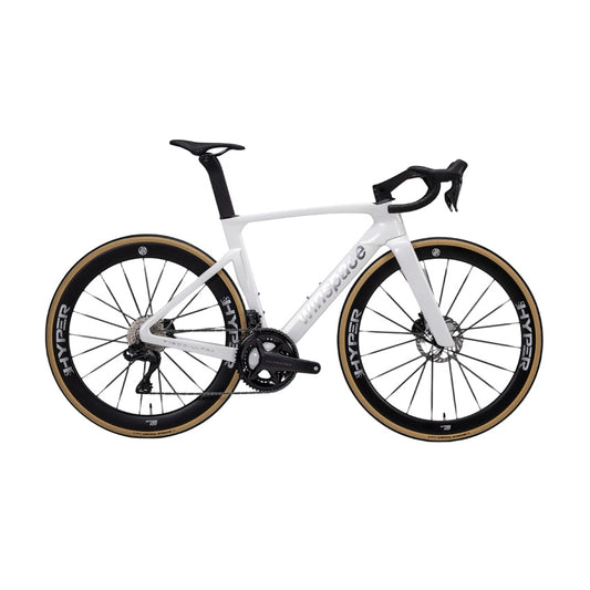 Winspace T1600 Ultra 105 Di2 Carbon Road Bike – Pearl White