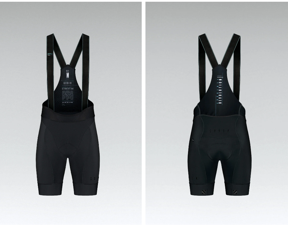 GOBIK BIB SHORT REVOLUTION MEN BLACK – K10 – M