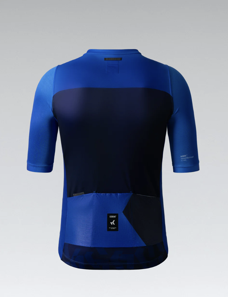 GOBIK SHORT SLEEVE JERSEY STARK MEN AZURE